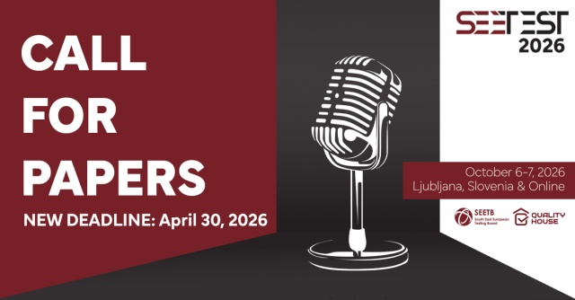 Call for Papers for SEETEST 2026 Extended Until the End of April!
